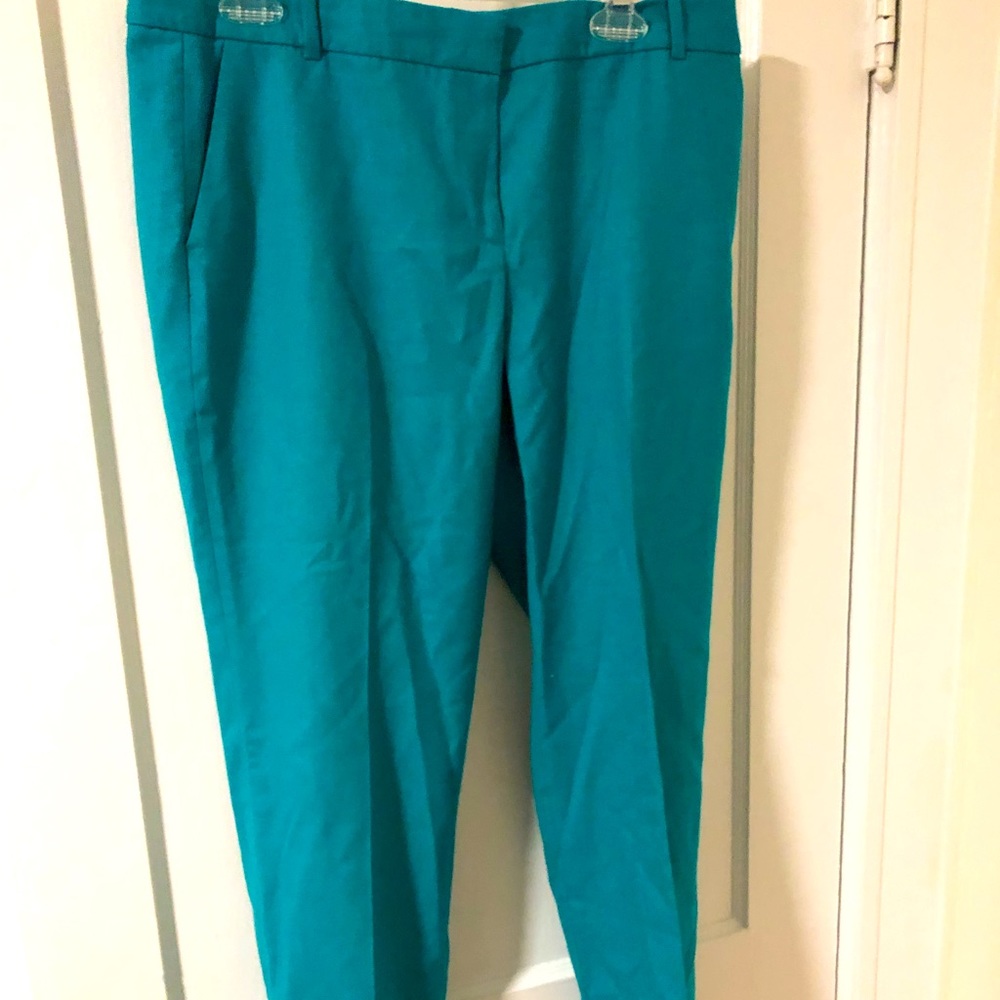 J.Crew unlined wool capri pants